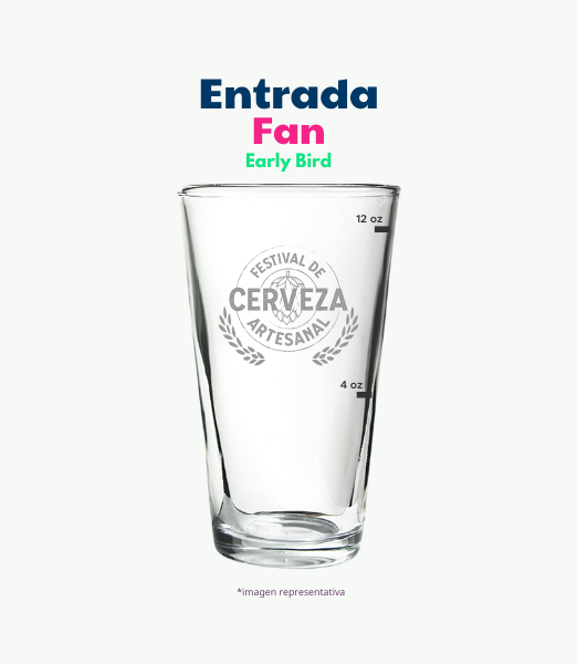 Entrada Fan - Early Bird - FCA Guate 2025