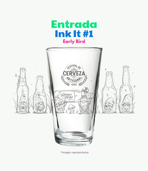 Entrada Ink It #1: Early Bird - FCA Guate 2025