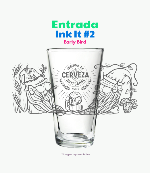 Entrada Ink It #2: Early Bird - FCA Guate 2025
