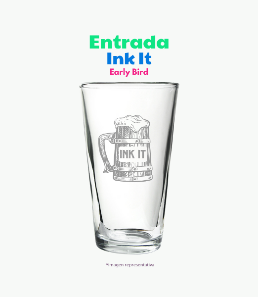 Entrada Ink It - Early Bird - FCA Guate 2025