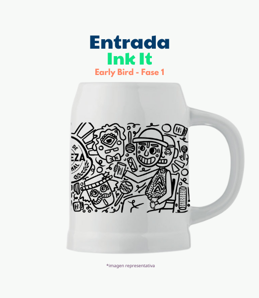 early bird - ink it - fase 1 - lado B - entradas - FCA 2026