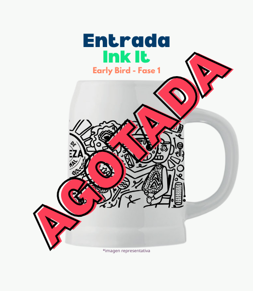 early bird - ink it - fase 1 - lado B - entradas - agotada - FCA 2026