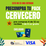 Pack Cervecero: Tarjetas Bi – FCA GT 2026