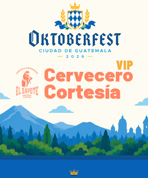Entrada Cervecero VIP Cortesía - Oktoberfest Guate 2026