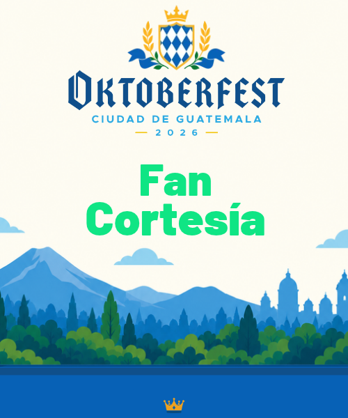 Entrada Fan Cortesía - Oktoberfest Guate 2026
