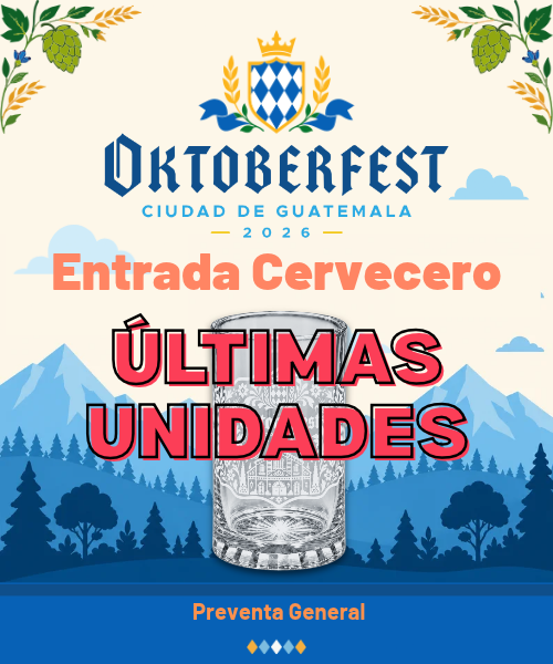 Entrada Cervecero: Preventa - Oktoberfest Guate 2026