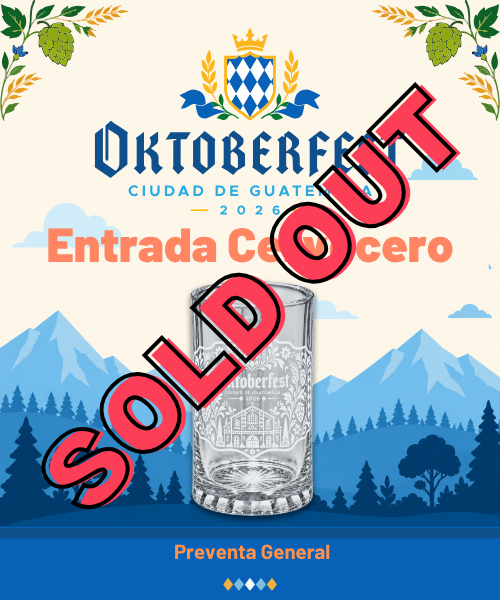Entrada Cervecero: Preventa - Oktoberfest Guate 2026
